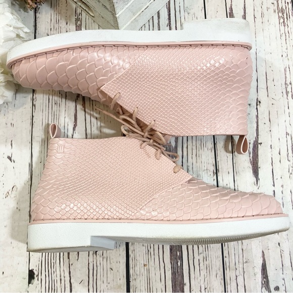 Melissa desert jelly snake python ankle boots - Picture 8 of 11